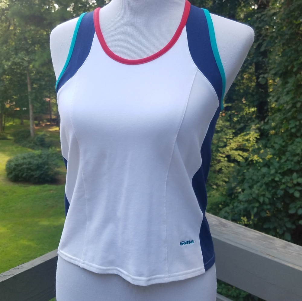 Vintage 90s Bolle racerback tennis tank